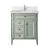 Brittany 30" Single Cabinet, Sage Green (Vanity Only Pricing) 
